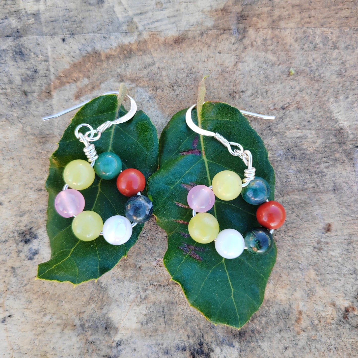 Lana Gemstone and Sterling Silver Earrings