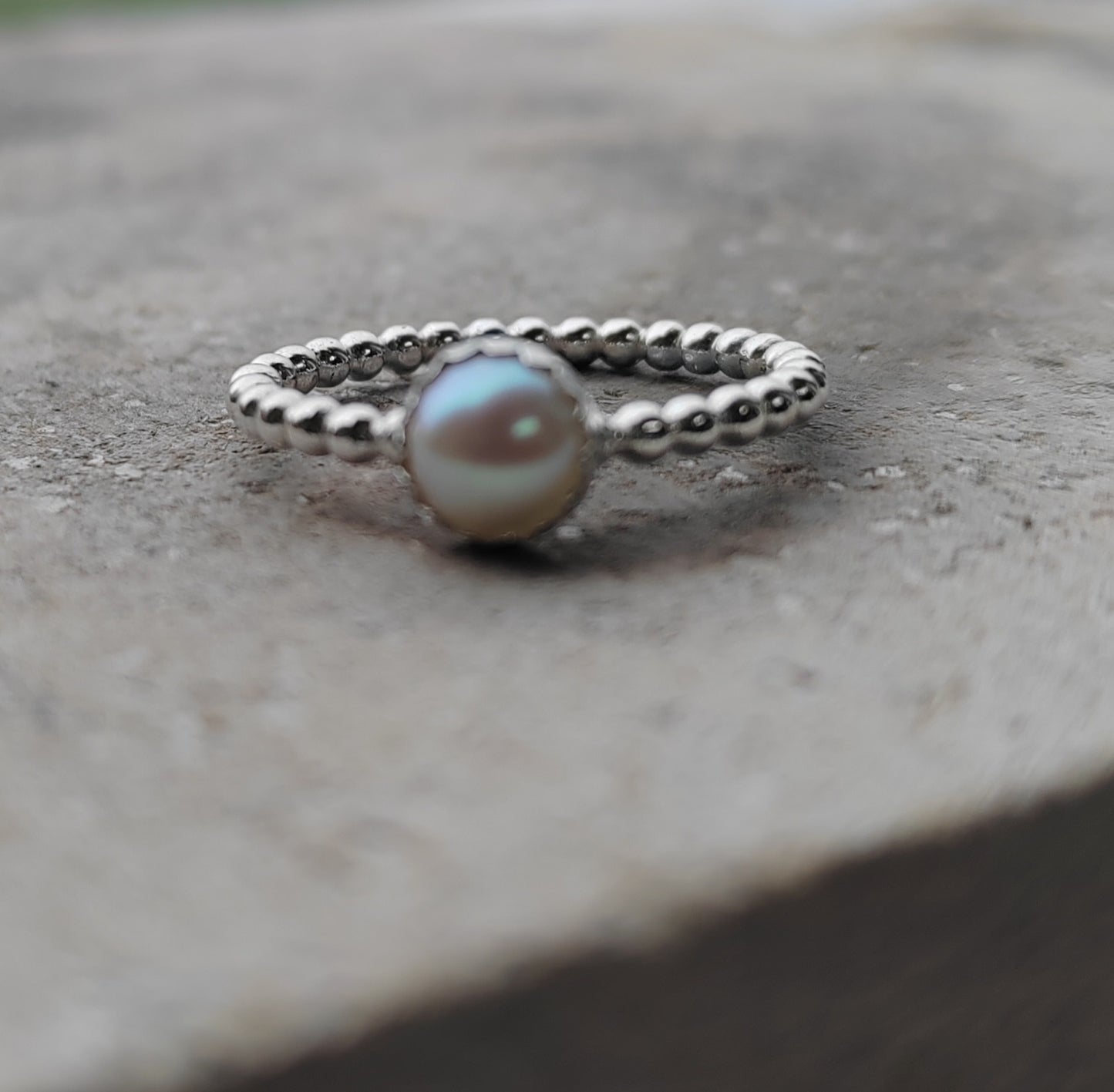 Pearl Index / Ring finger ring