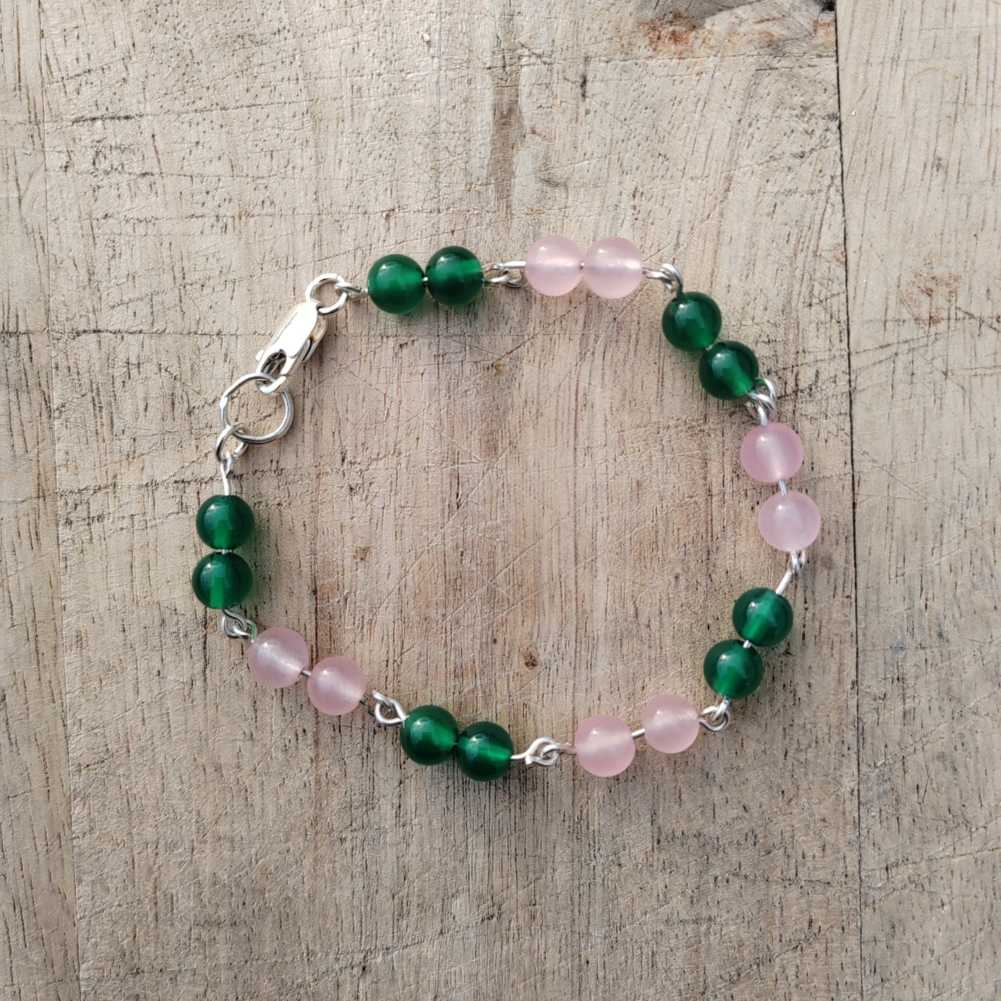 Juno Gemstone and Sterling Silver Bracelet
