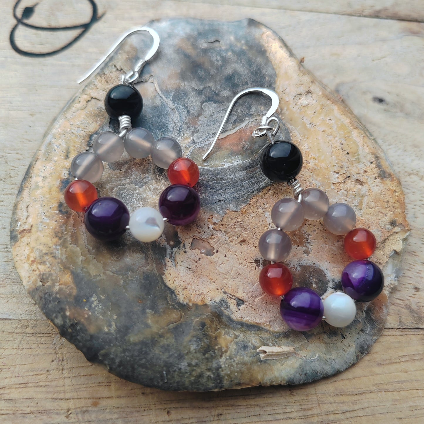 RSVP Sterling Silver and Gemstone Earrings