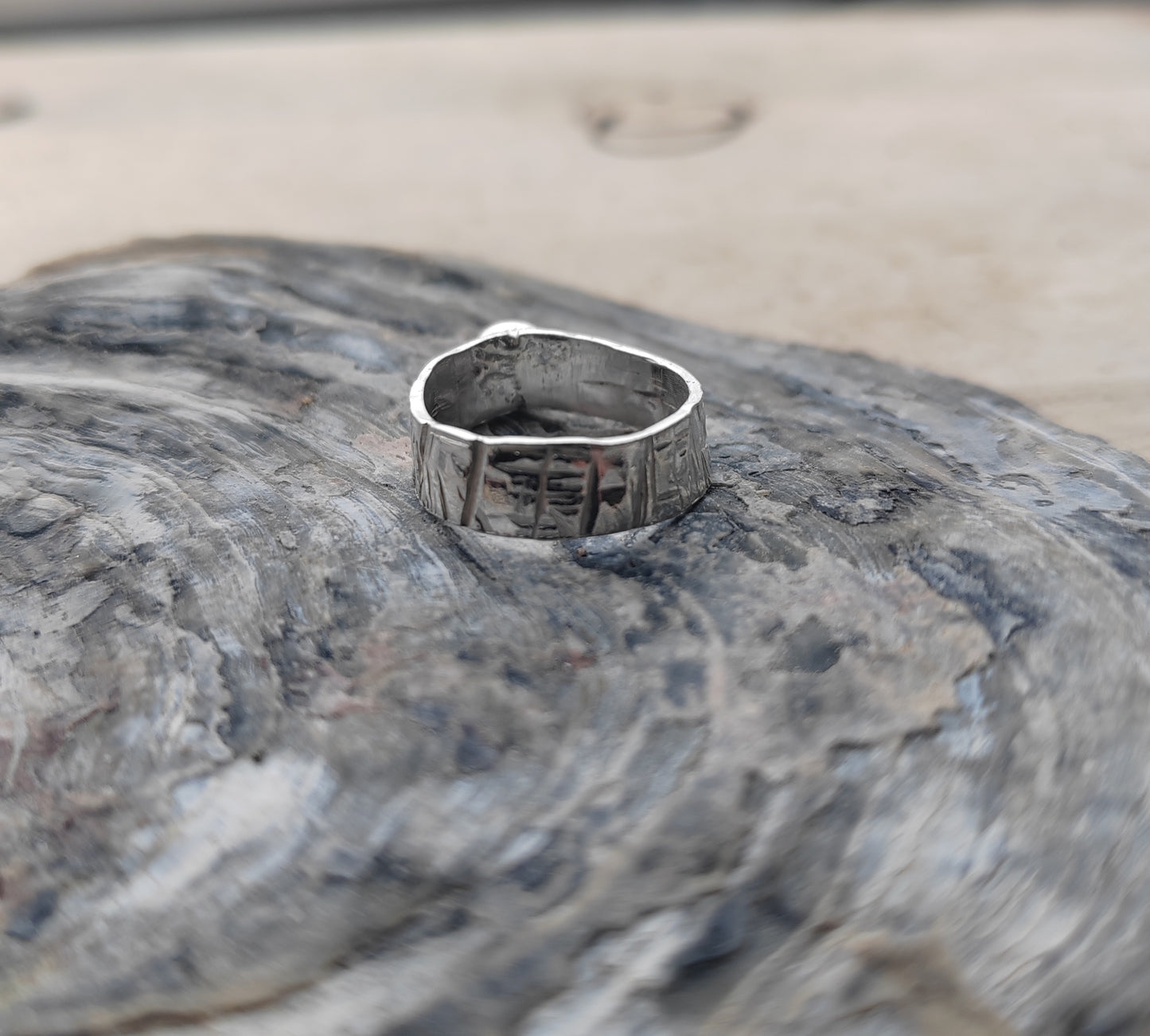 Moonstone Pinkie Ring