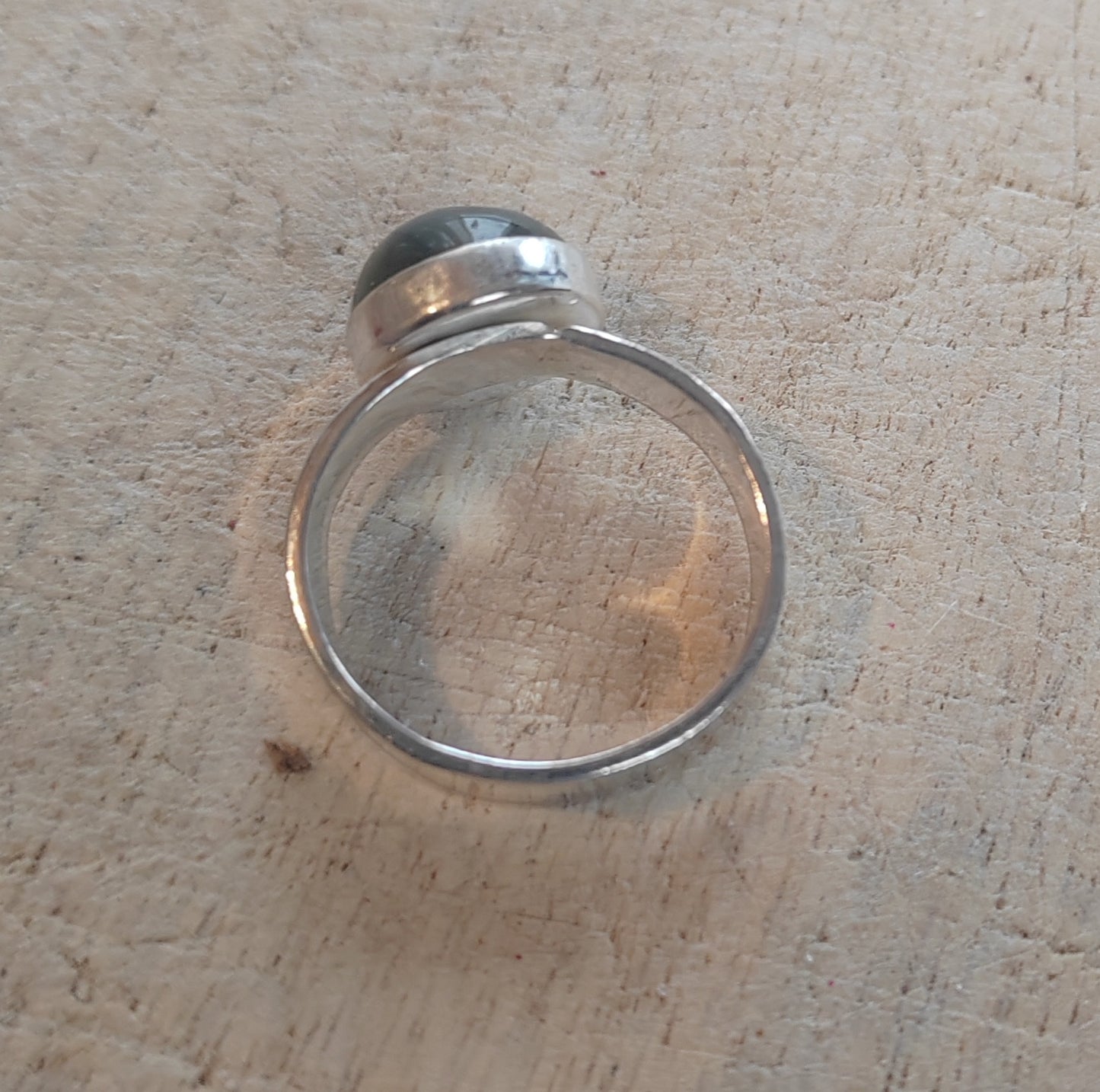Labradorite and Sterling Silver Ring Finger / Index Ring