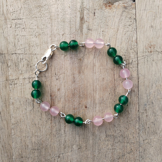 Juno Gemstone and Sterling Silver Bracelet