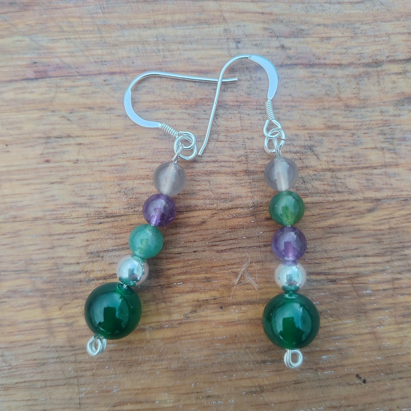 Dragonfly drop earrings