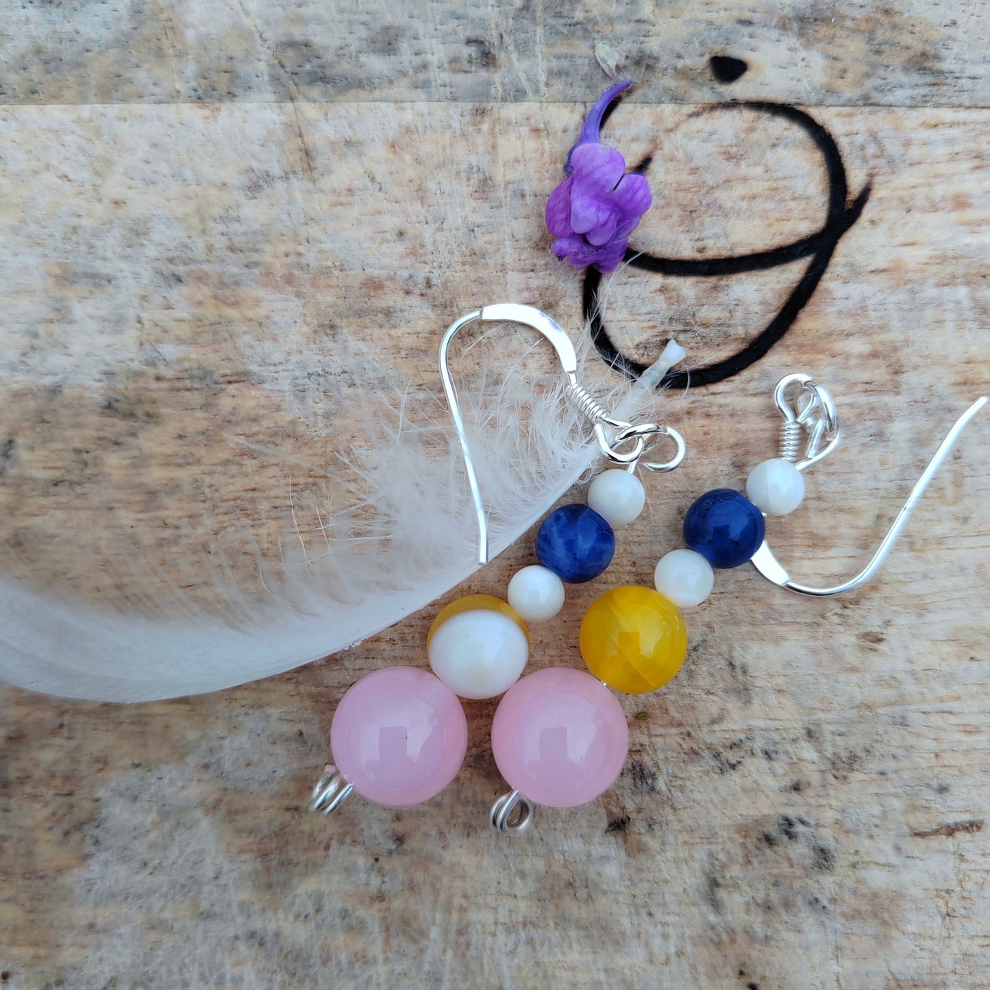 Happiness drop earrings