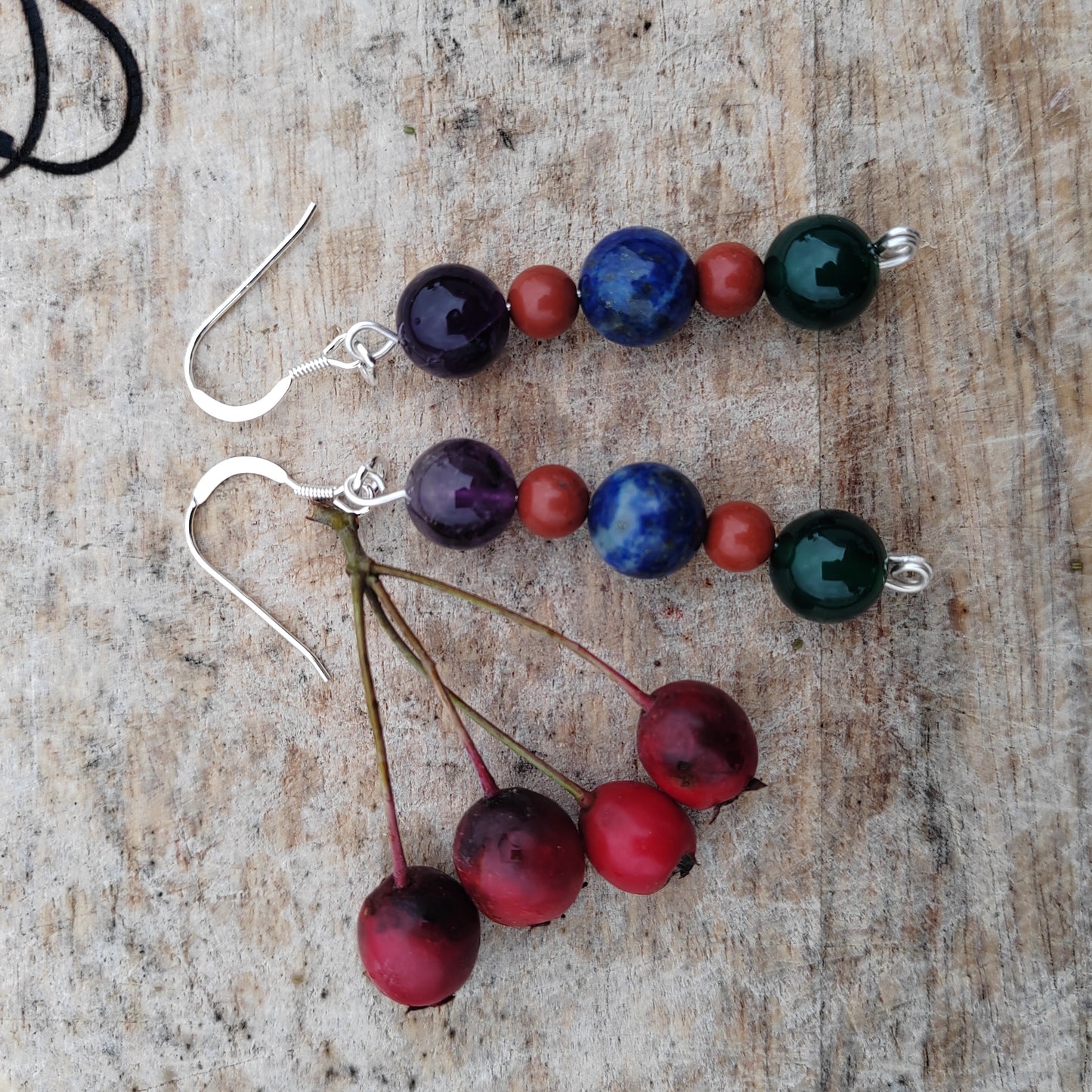 "I know what I know" drop earrings