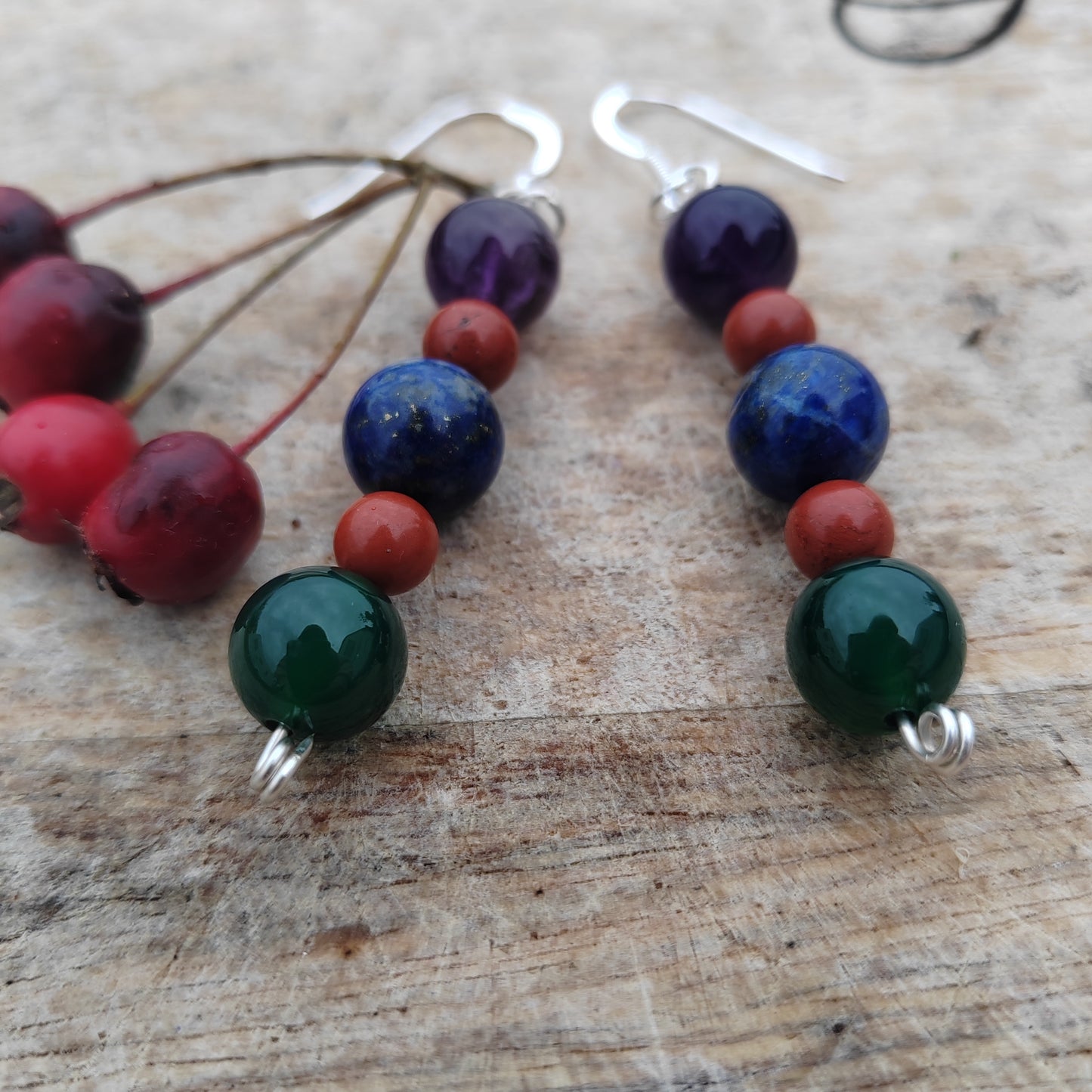 "I know what I know" drop earrings